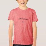 T-shirt En Tri-matière Create Your Own simple<br><div class="desc">This design is minimalist style which can be easily updated with your photo and text. If you need any help please contact me using the massage button below and I will be happy to help.</div>