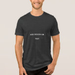 T-shirt En Tri-matière Create Your Own simple<br><div class="desc">This design is minimalist style which can be easily updated with your photo and text. If you need any help please contact me using the massage button below and I will be happy to help.</div>