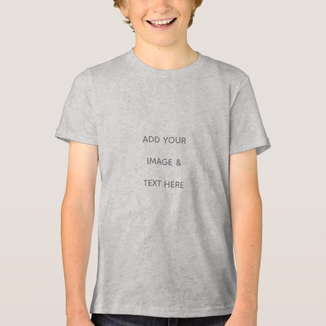 T-shirt En Tri-matière Create Your Own white  (Recto)