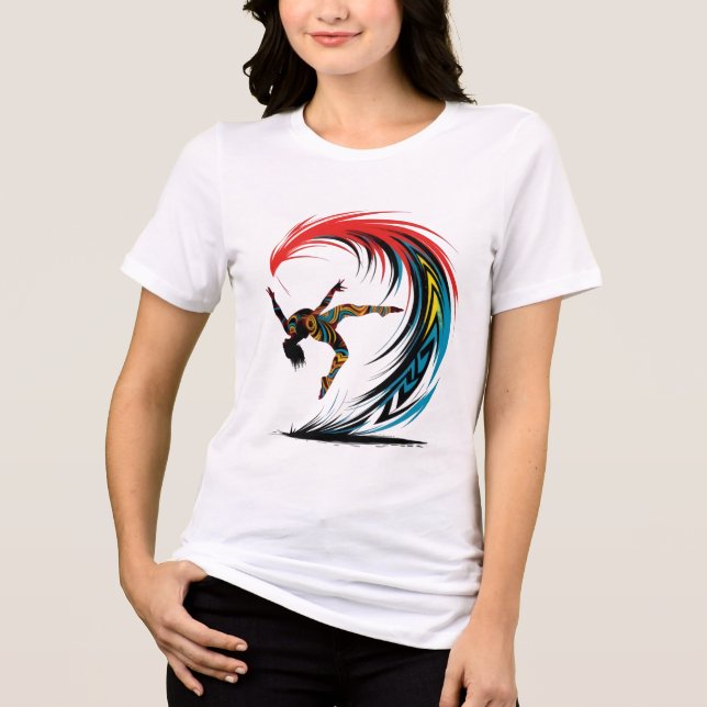 T-shirt En Tri-matière Créatif (Recto)