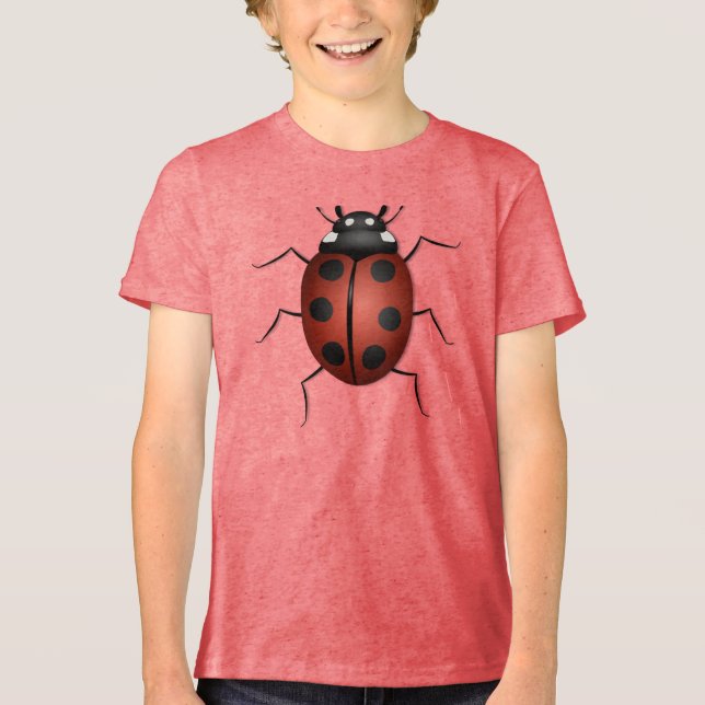 T-shirt En Tri-matière Création d'insecte coccinelle (Recto)