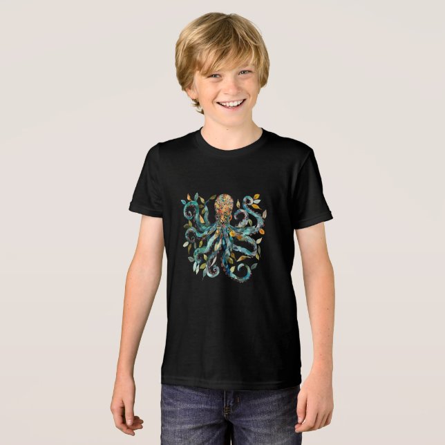 T-shirt En Tri-matière Créatures océaniques (Recto plein)