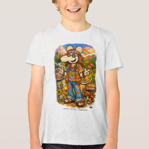 T-shirt En Tri-matière CreekRat CreekRat Co. Art Hippie Vintage
