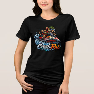 T-shirt En Tri-matière CreekRat® CreekRat Co. Topanga - Malibu - CA