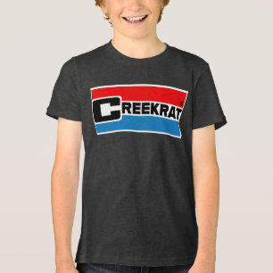 T-shirt En Tri-matière CreekRat La société CreekRat Co. Logo de la ma