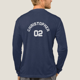 T-shirt En Tri-matière Créer un nom de joueur Jersey nombre hommes long