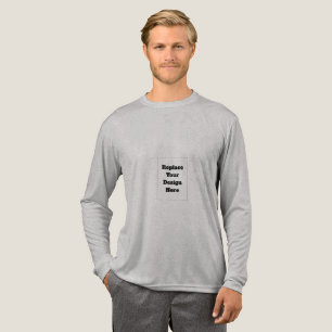 T-shirt En Tri-matière Créez votre propre blanc