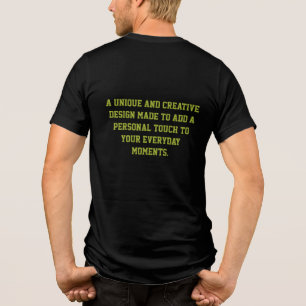 T-shirt En Tri-matière Créez Votre Propre Chemise Tri-Blend Premium