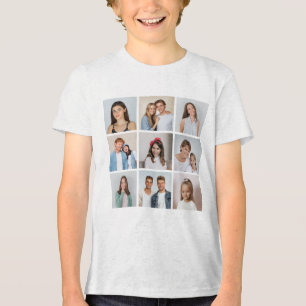 T-shirt En Tri-matière Créez votre propre collage de 9 photos