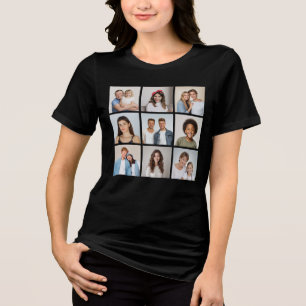 T-shirt En Tri-matière Créez votre propre collage de 9 photos