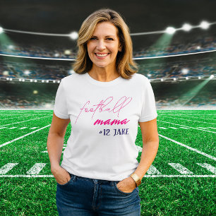 T-shirt En Tri-matière Créez Votre Propre Football Mama Personnalisé