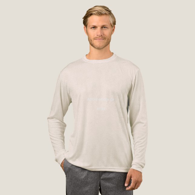 T-shirt En Tri-matière Créez Votre Propre simple (Recto complet)