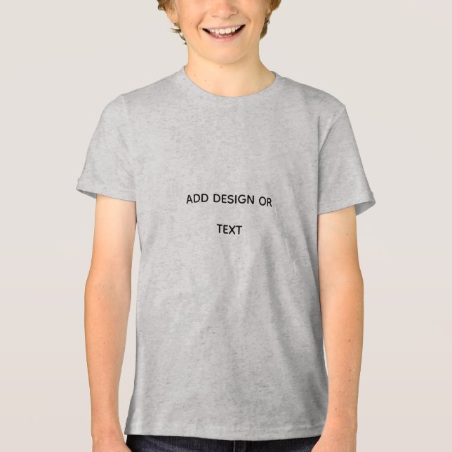 T-shirt En Tri-matière Créez Votre Propre simple (Recto)