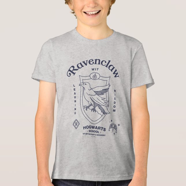 T-shirt En Tri-matière CRÊTE DE SAGESSE RAVENCLAW™ pour l'Ingéniosité (Recto)