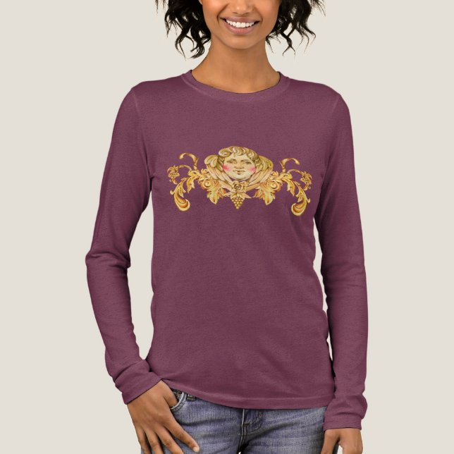 T-shirt En Tri-matière Crête de vignoble doré (Recto)