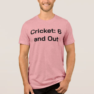 T-shirt En Tri-matière Cricket : 6 et dehors - Jardin australien Cricket