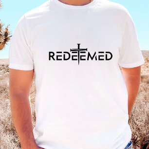 T-shirt En Tri-matière Croix chrétienne rachetée