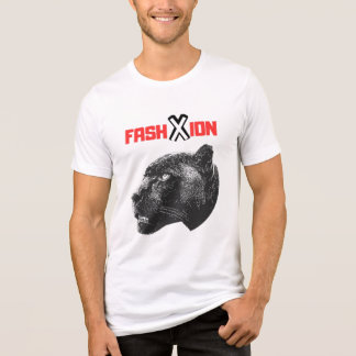 T-shirt En Tri-matière Croquis Panther Mode Streetwear Graphique