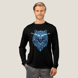 T-shirt En Tri-matière Crystal Wolf Spirit Fantasy Artwork