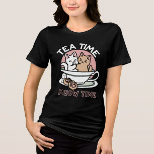 T-shirt En Tri-matière Cuddin en coupe - Tea Time adorable