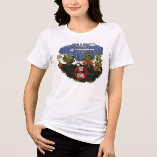 T-shirt En Tri-matière Cultivez-le vous-même sans OGM