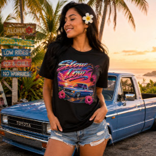 T-shirt En Tri-matière culture hawaïenne - Low rider lent et bas