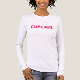 T-shirt En Tri-matière Cupcake Personnalisé Femme Petite Amie Surnom