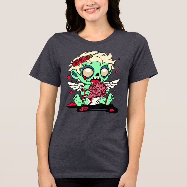 T-shirt En Tri-matière Cupidon zombie (Recto)