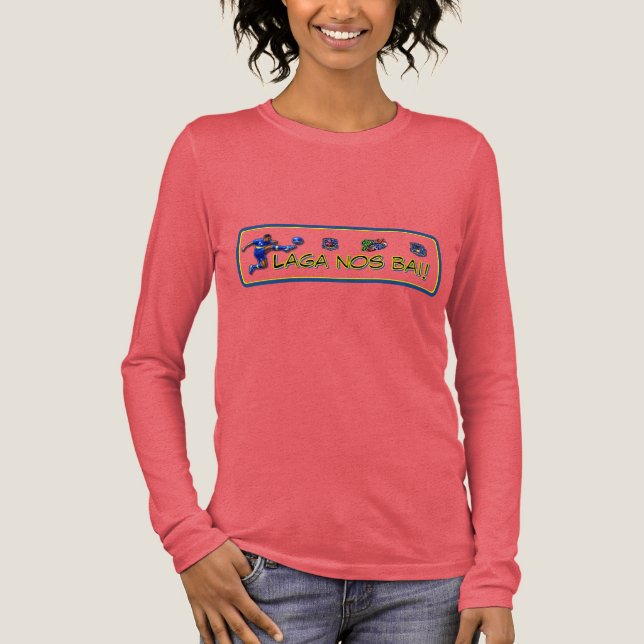 T-shirt En Tri-matière Curaçao Allons-y (Recto)