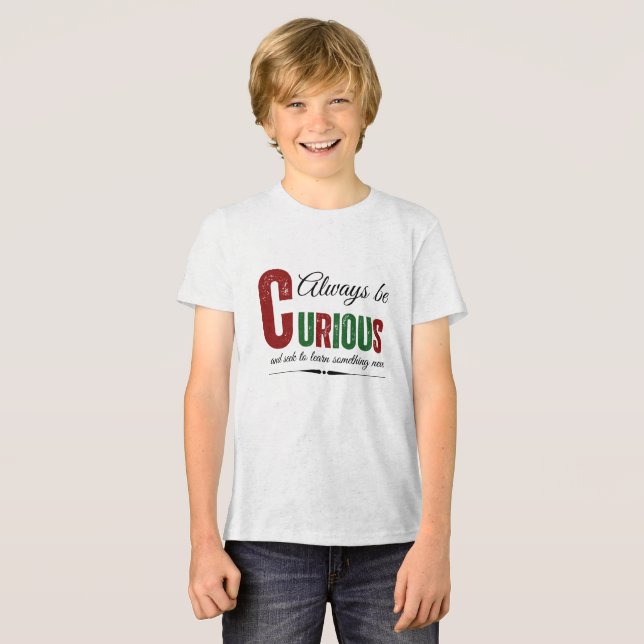 T-shirt En Tri-matière Curieux B (Recto plein)