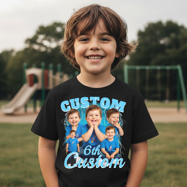 T-shirt En Tri-matière Custom birthday gift bootleg for your Kid 90s (Créateur téléchargé)