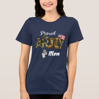 T-shirt En Tri-matière Custom Proud Army Family Mom Dad Brother Shirts
