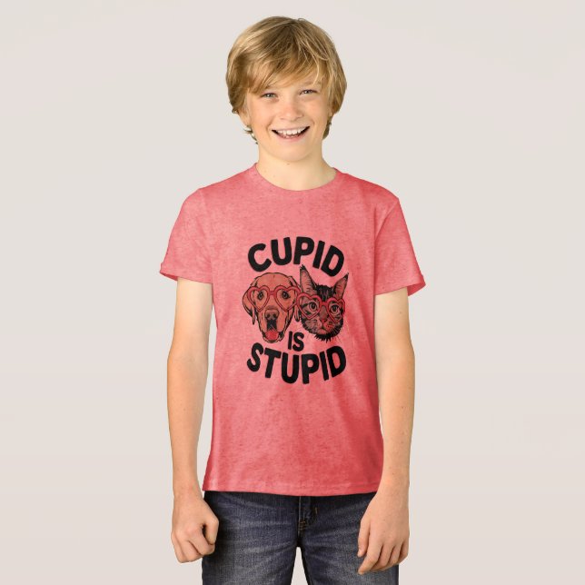 T-shirt En Tri-matière Cute Compagnons amour (Recto plein)