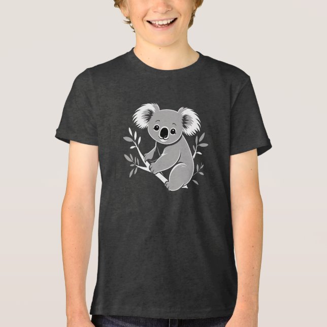 T-shirt En Tri-matière Cute Koala (Recto)