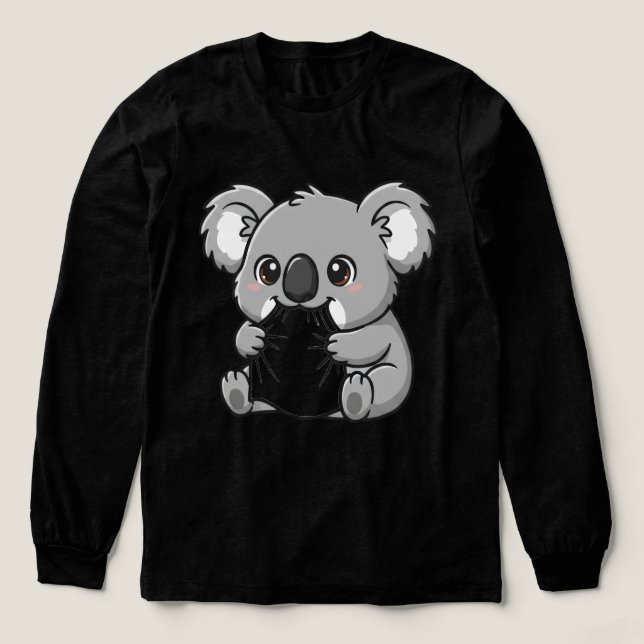 T-shirt En Tri-matière Cute Koala design (Motif devant)