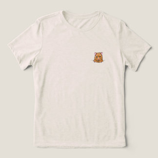 T-shirt En Tri-matière Cute Poche Hamster KiniArt