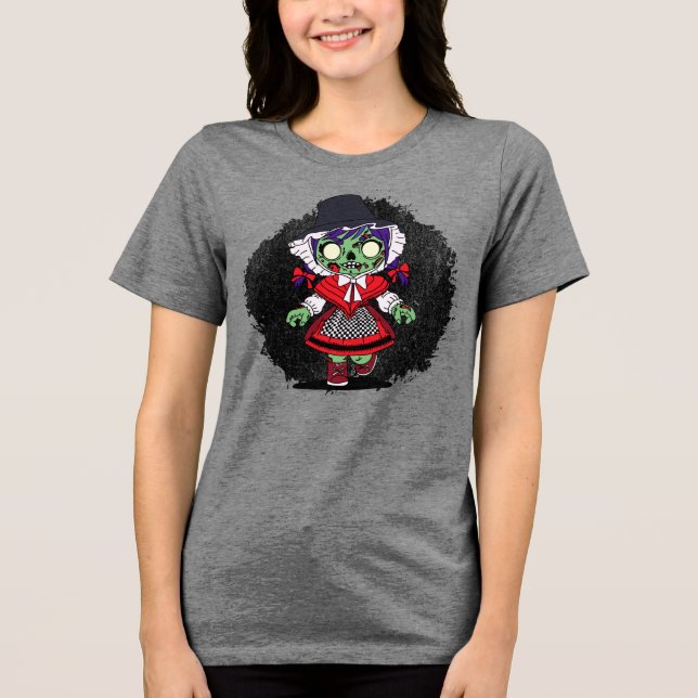 T-shirt En Tri-matière Cute Welsh Zombie (Recto)