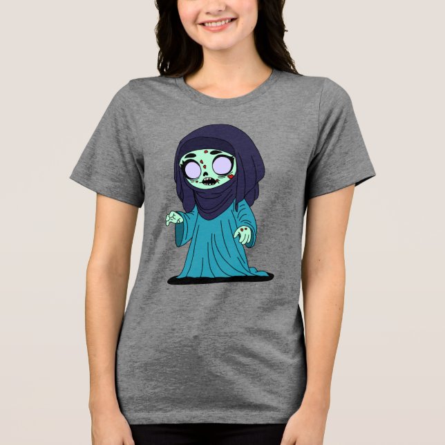 T-shirt En Tri-matière Cute Zombie saoudienne (Recto)