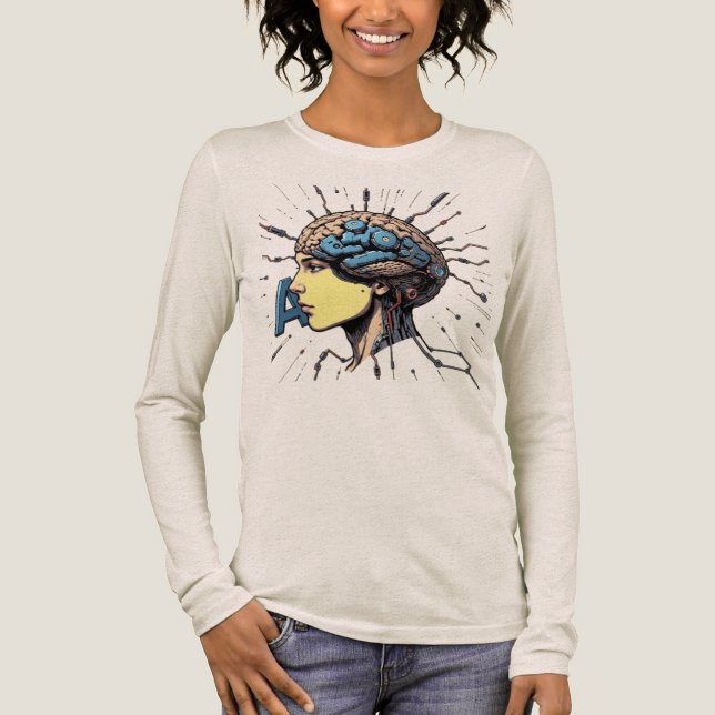 T-shirt En Tri-matière Cybercerveau** (Recto)