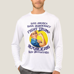T-shirt En Tri-matière Czar Rue Menteur Trump POTUS Patriotique MAGA Trai