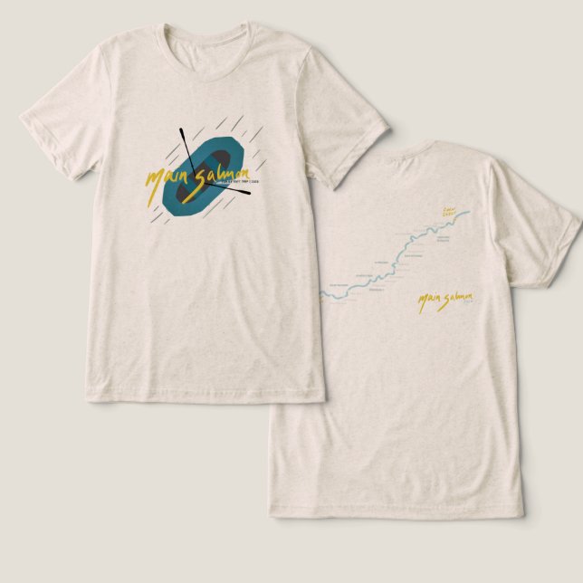 T-SHIRT  EN TRI-MATIÈRE D (Design Recto & Verso)