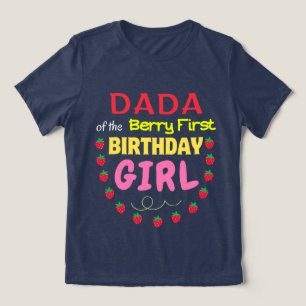 T-shirt En Tri-matière Dada of the Berry Premier anniversaire de Girl Str