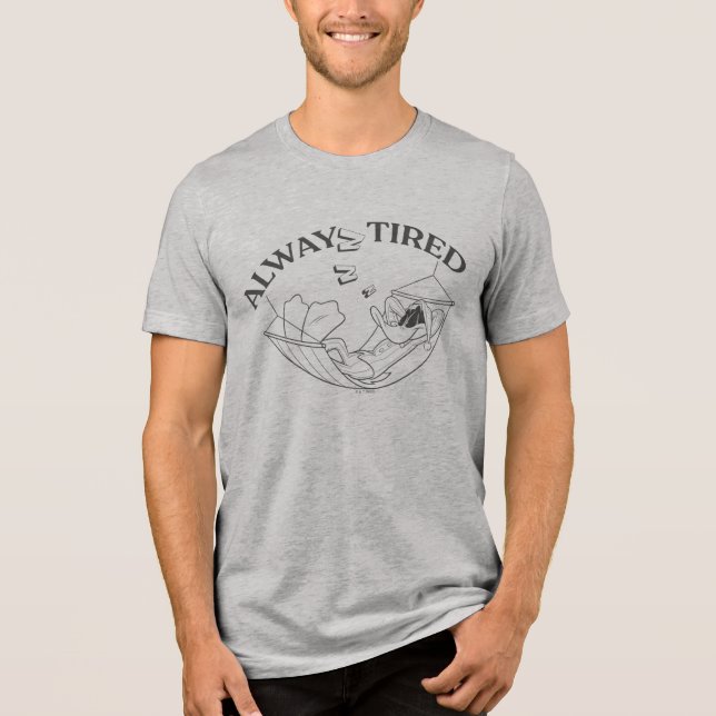 T-shirt En Tri-matière DAFFY DUCK™ Always Tired (Recto)
