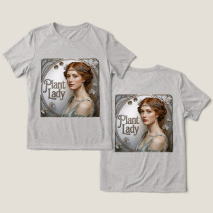 T-shirt En Tri-matière Dame Plante Art nouveau