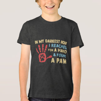T-shirt En Tri-matière dans mon heure la plus sombre j'ai tendu la main e