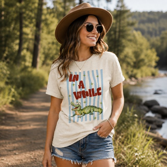 T-shirt En Tri-matière Dans un peu Crocodile (Créateur téléchargé)