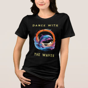 T-shirt En Tri-matière Danse avec les vagues