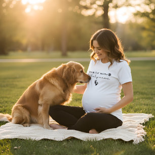 T-shirt En Tri-matière De Fur Mama à Baby Mama Sweatshirt Golden MOM
