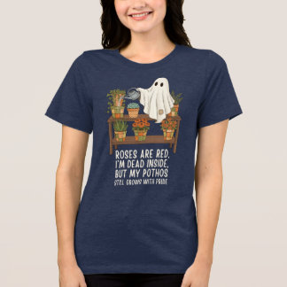 T-shirt En Tri-matière Dead Inside - Funny Ghost Plant Lover