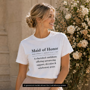 T-shirt En Tri-matière Débardeur Définition Demoiselle d'Honneur